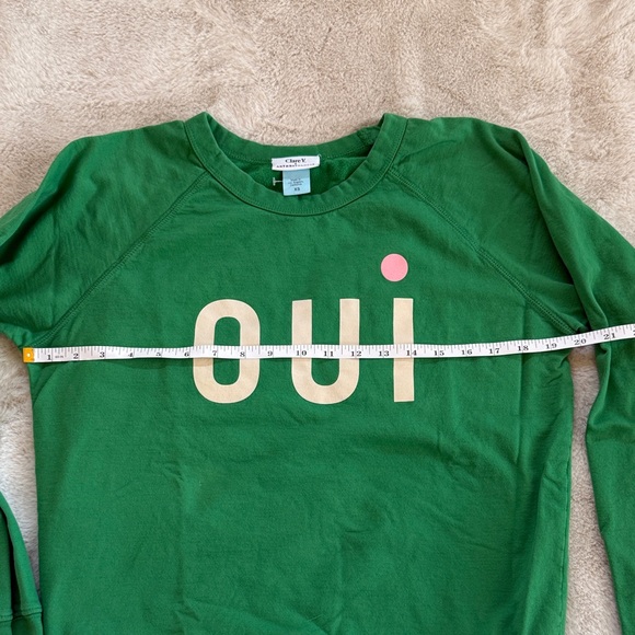 Clare V Anthropology lightweight sweatshirt. Size xs. - Picture 2 of 8
